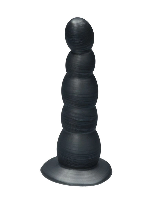 Ylva & Dite Circe Silver Grey Beaded Silicone Dildo 17.7 cm