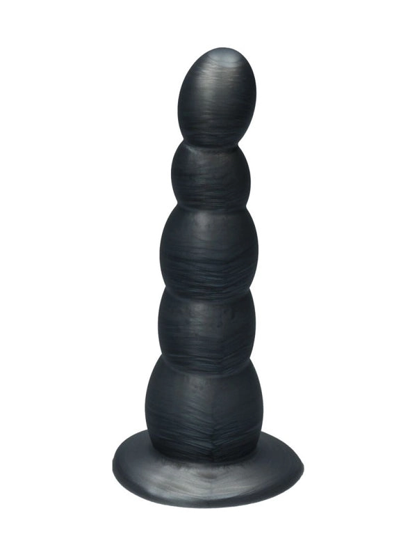 Ylva & Dite Circe Silver Grey Beaded Silicone Dildo 17.7 cm