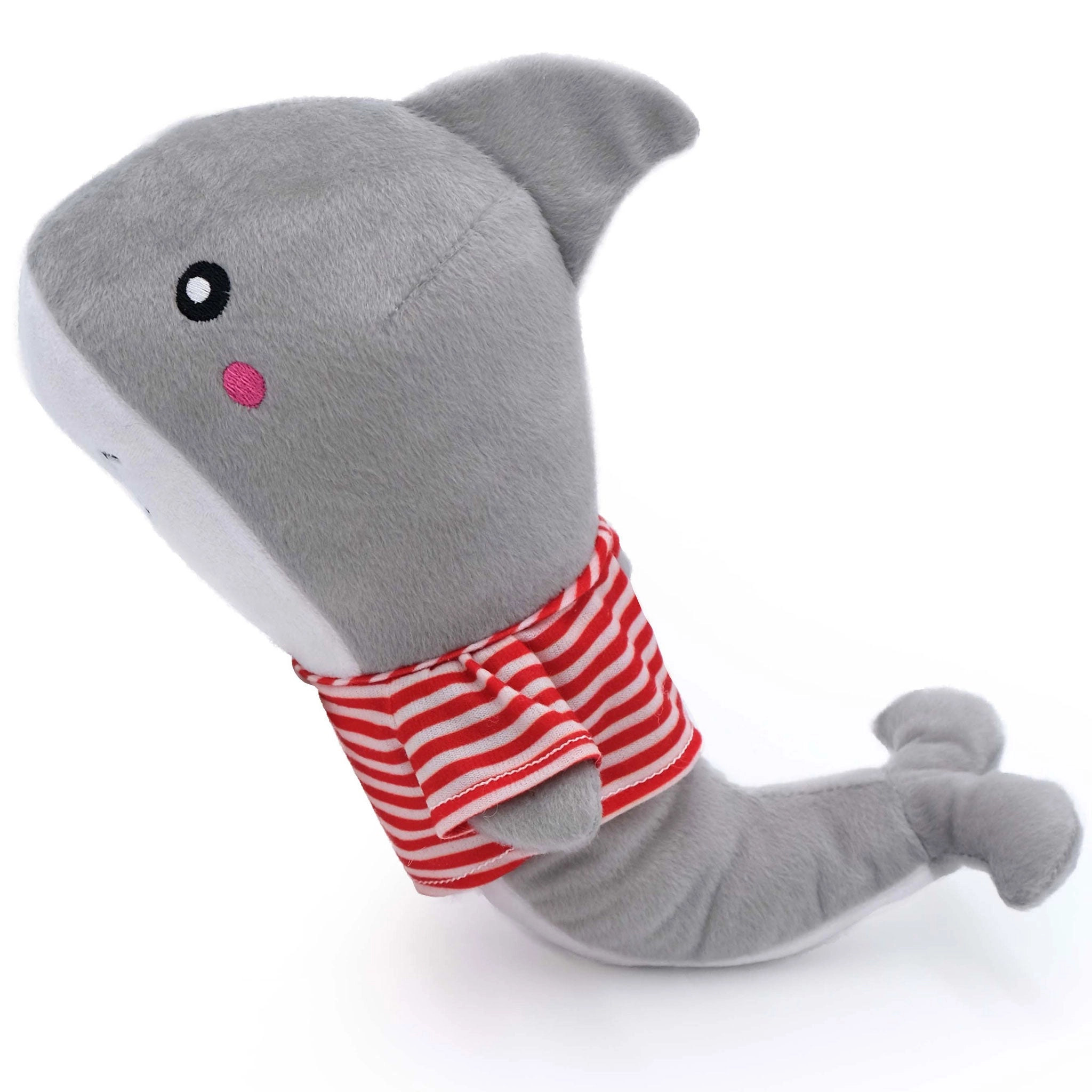 Zippy Paws Shelby Shark Dog Toy